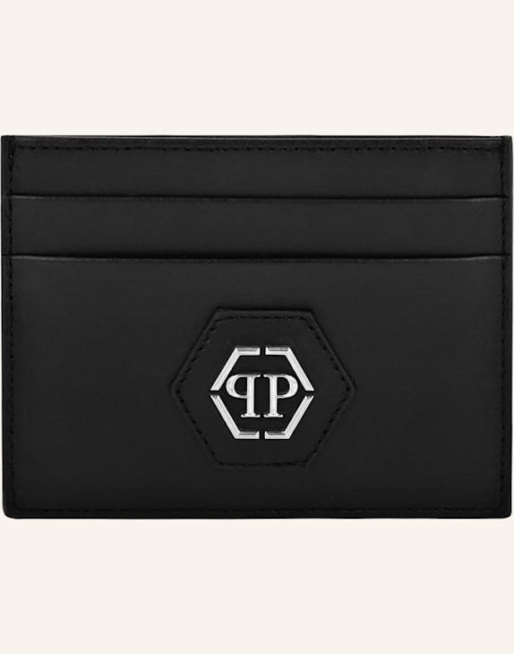 PHILIPP PLEIN Kartenetui HEXAGON SCHWARZ