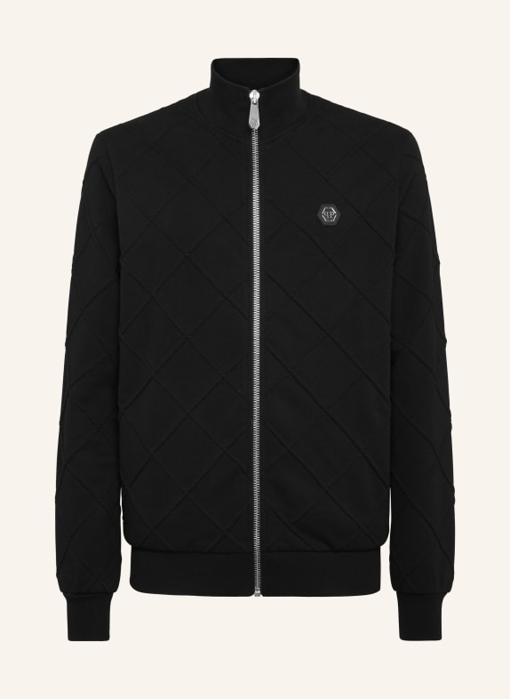 PHILIPP PLEIN Sweatjacke SCHWARZ