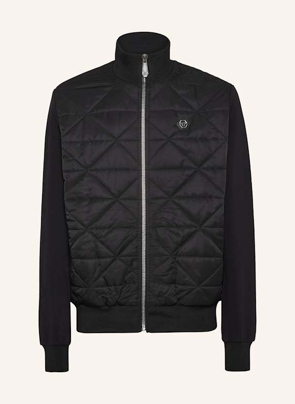 PHILIPP PLEIN Sweatjacke SCHWARZ