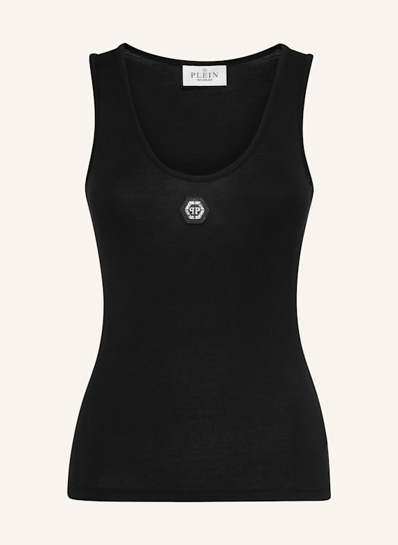 PHILIPP PLEIN Tanktop SCHWARZ