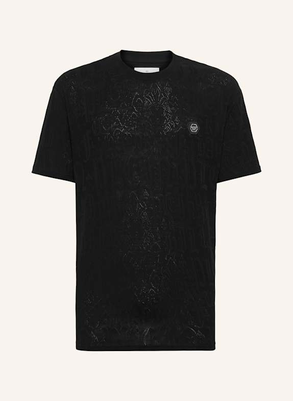 PHILIPP PLEIN PHILIPP PLEIN T-Shirt MONOGRAM SCHWARZ