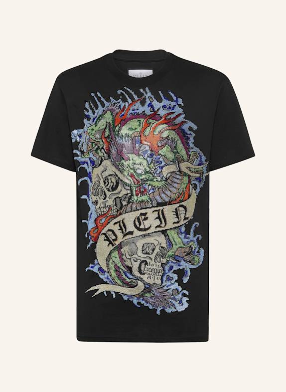 PHILIPP PLEIN T-Shirt TATTOO SCHWARZ