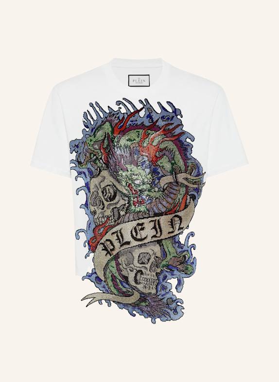 PHILIPP PLEIN T-Shirt TATTOO WEISS