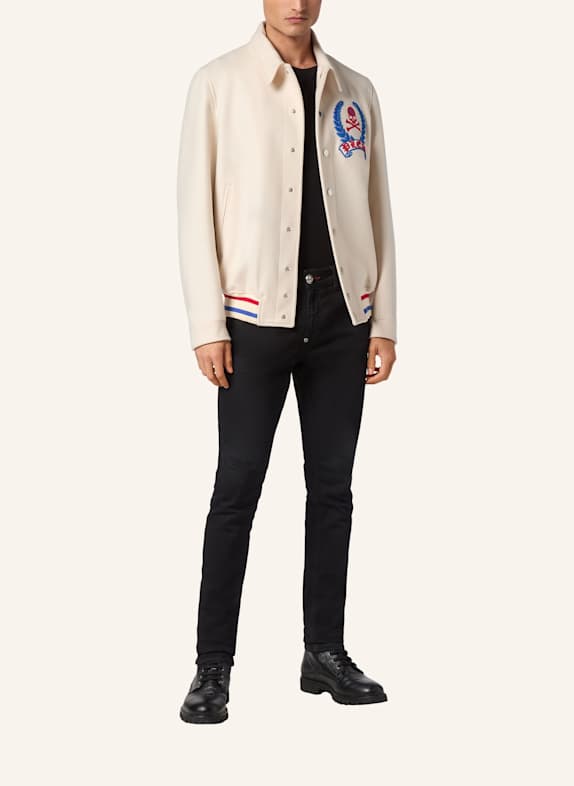 PHILIPP PLEIN Blouson WEISS