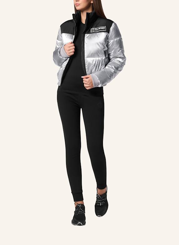 PLEIN SPORT Jacke SILBER