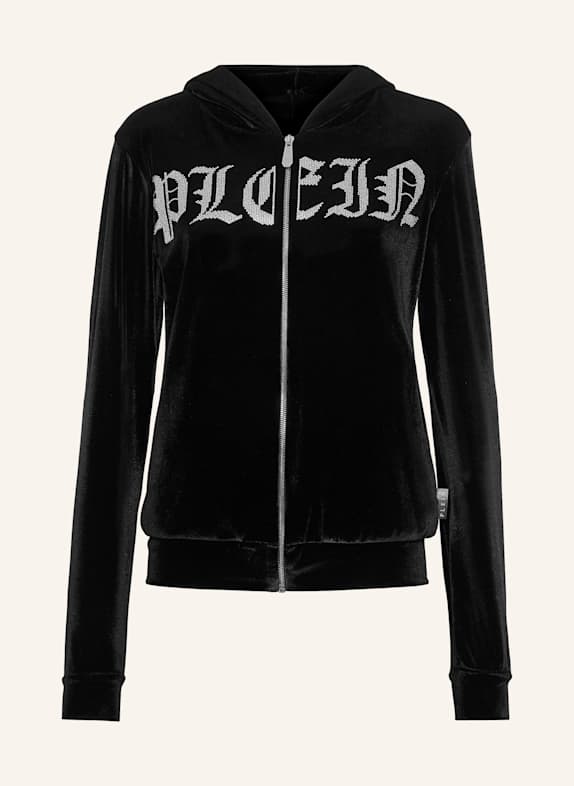 PHILIPP PLEIN Sweatjacke GOTHIC PLEIN SCHWARZ