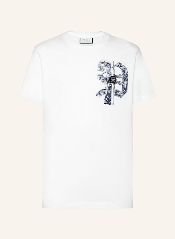 PHILIPP PLEIN T-Shirt SKULL WEISS