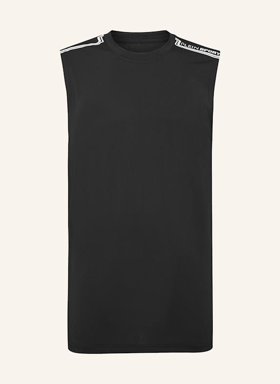 PLEIN SPORT Tanktop SCHWARZ