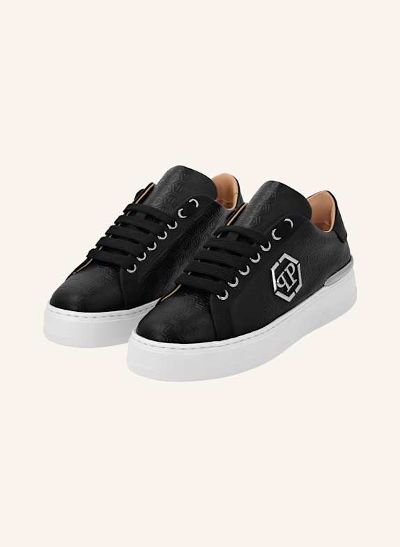 PHILIPP PLEIN Leder Sneaker MONOGRAM