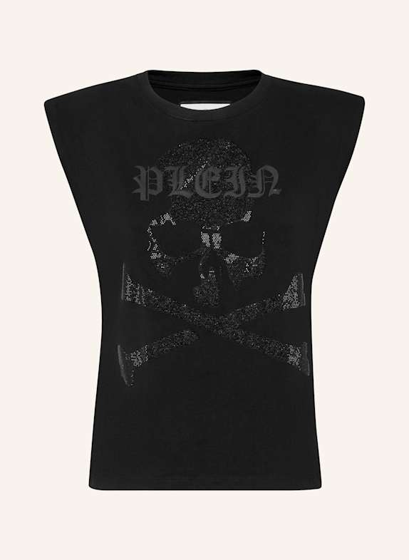 PHILIPP PLEIN PHILIPP PLEIN Tanktop SKULL&BONES SCHWARZ