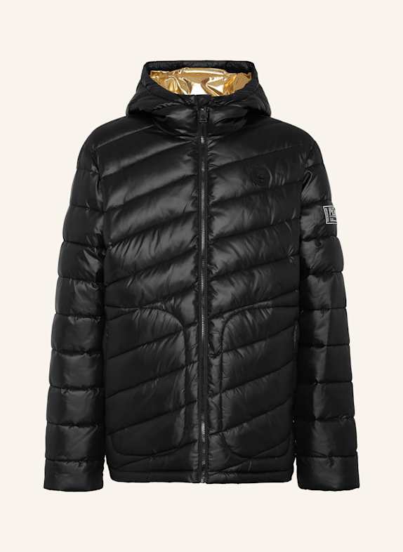 PLEIN SPORT Daunenjacke SCHWARZ