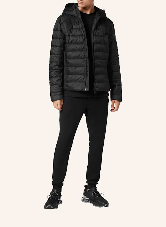 PLEIN SPORT Daunenjacke SCHWARZ