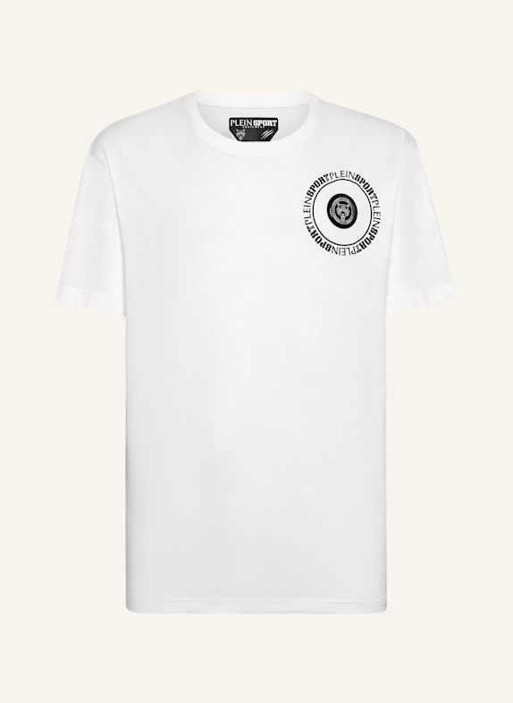 PLEIN SPORT T-Shirt CARBON TIGER WEISS