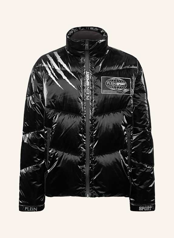 PLEIN SPORT Daunenjacke SCHWARZ