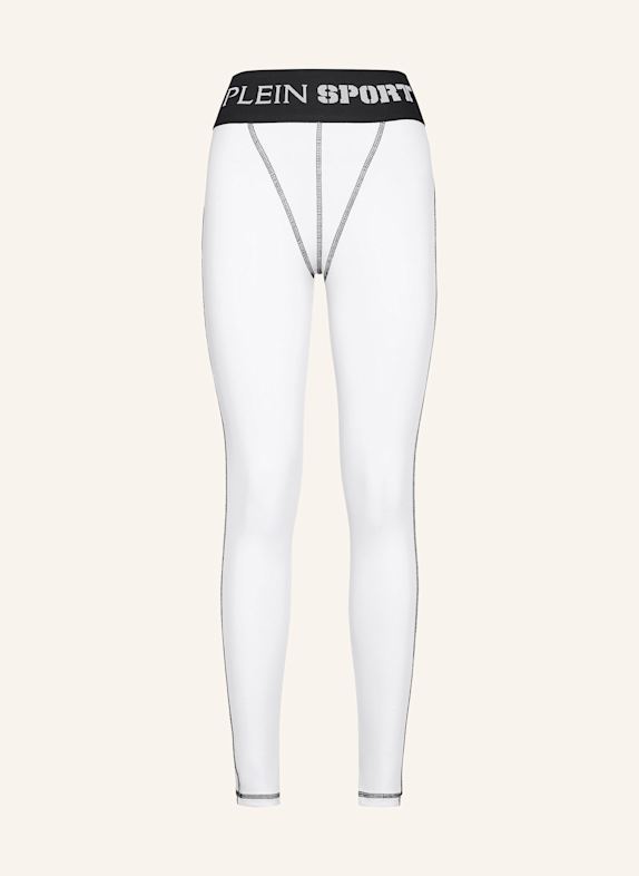 PLEIN SPORT Leggins WEISS