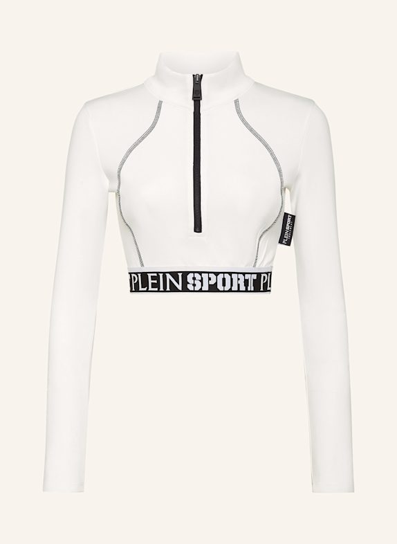 PLEIN SPORT Cropped Top WEISS