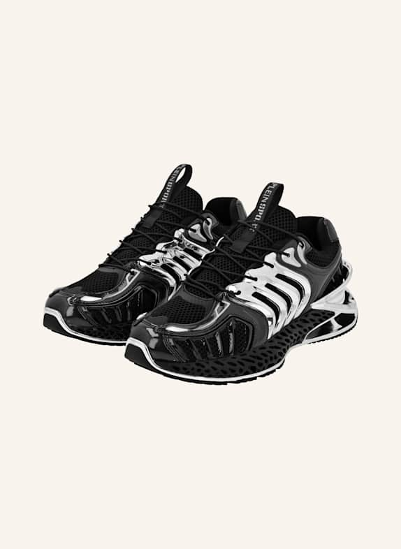 PLEIN SPORT Runner Sneaker THE THUNDER STROKE GEN.X.02. SCHWARZ/ SILBER