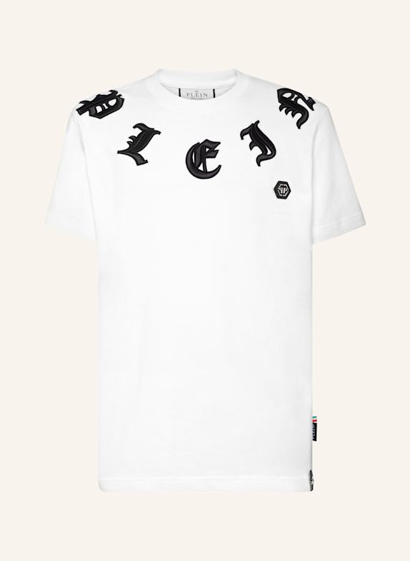 PHILIPP PLEIN PHILIPP PLEIN T-Shirt GOTHIC PLEIN WEISS