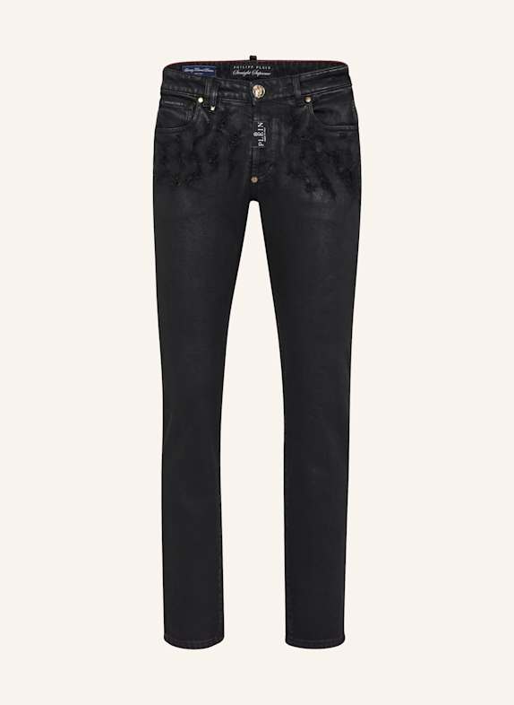 PHILIPP PLEIN PHILIPP PLEIN Jeans Regular Fit Jeans Super Straight Fit SCHWARZ