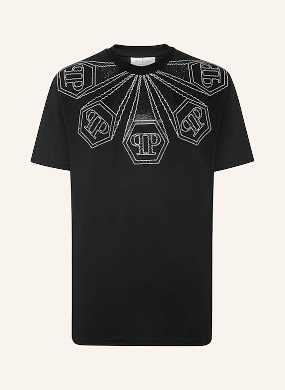 PHILIPP PLEIN PHILIPP PLEIN T-Shirt HEXAGON SCHWARZ