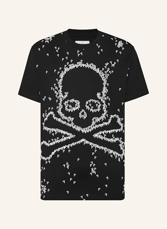 PHILIPP PLEIN PHILIPP PLEIN T-Shirt SKULL&BONES SCHWARZ