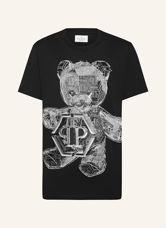 PHILIPP PLEIN PHILIPP PLEIN T-Shirt TEDDY SCHWARZ