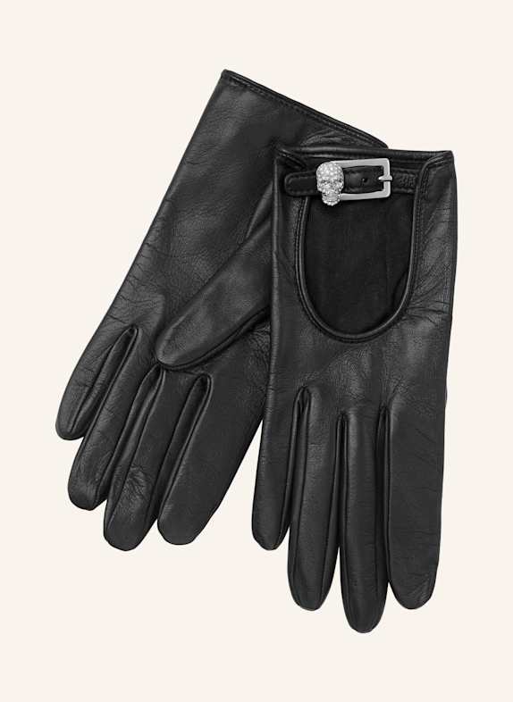 PHILIPP PLEIN PHILIPP PLEIN Handschuhe SKULL SCHWARZ