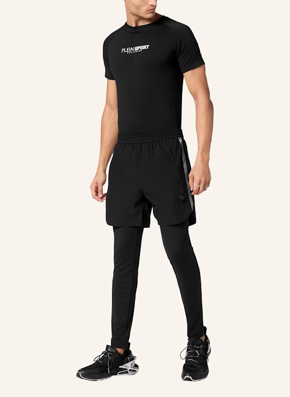 PLEIN SPORT Sweatpants SCHWARZ