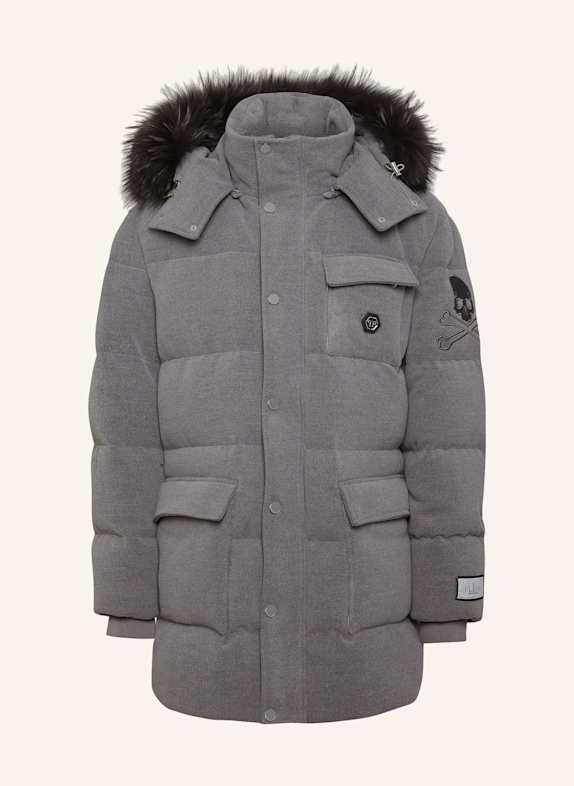 PHILIPP PLEIN Daunenjacke GRAU