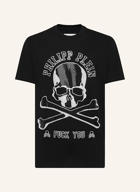 PHILIPP PLEIN PHILIPP PLEIN T-Shirt SKULL&BONES SCHWARZ