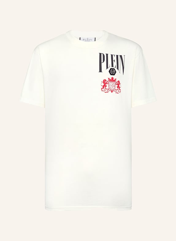 PHILIPP PLEIN PHILIPP PLEIN T-Shirt RACING WEISS