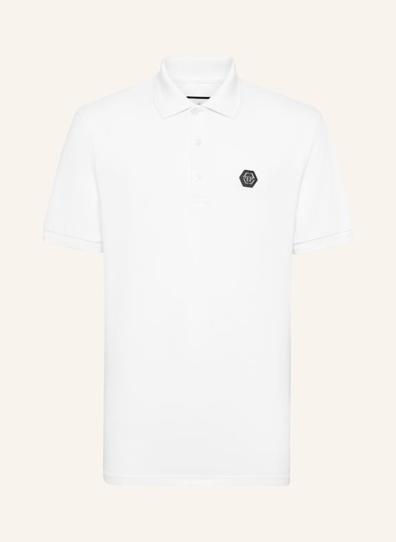 PHILIPP PLEIN PHILIPP PLEIN Poloshirt GOTHIC PLEIN WEISS