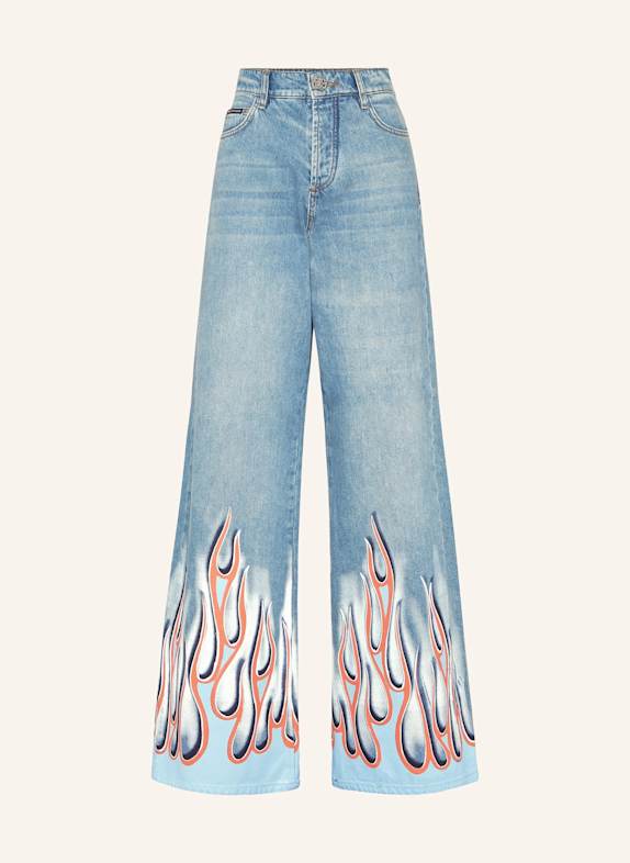 PHILIPP PLEIN PHILIPP PLEIN Jeans Skater fit FLAME BLAUGRAU