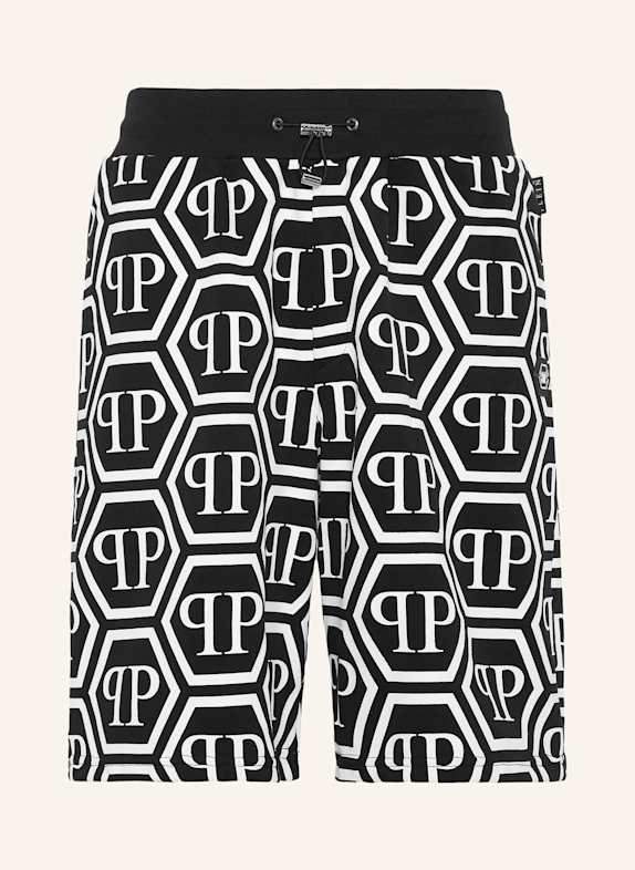 PHILIPP PLEIN PHILIPP PLEIN Shorts MONOGRAM SCHWARZ