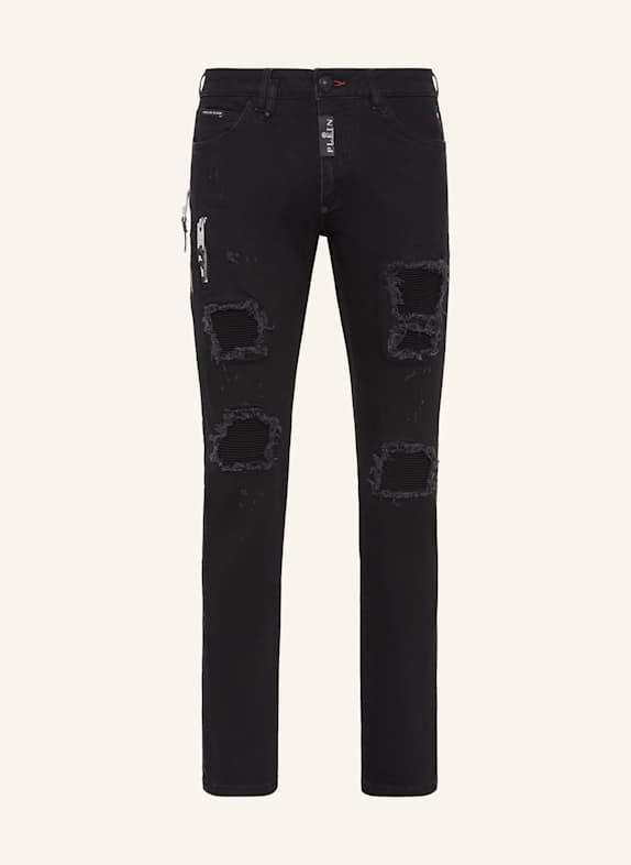 PHILIPP PLEIN Jeans Regular Fit SCHWARZ