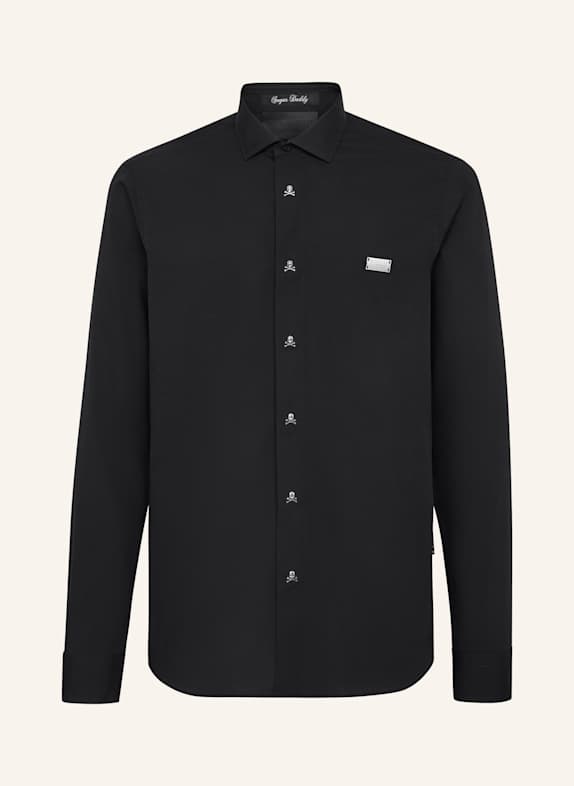 PHILIPP PLEIN PHILIPP PLEIN Hemd Slim Fit SCHWARZ