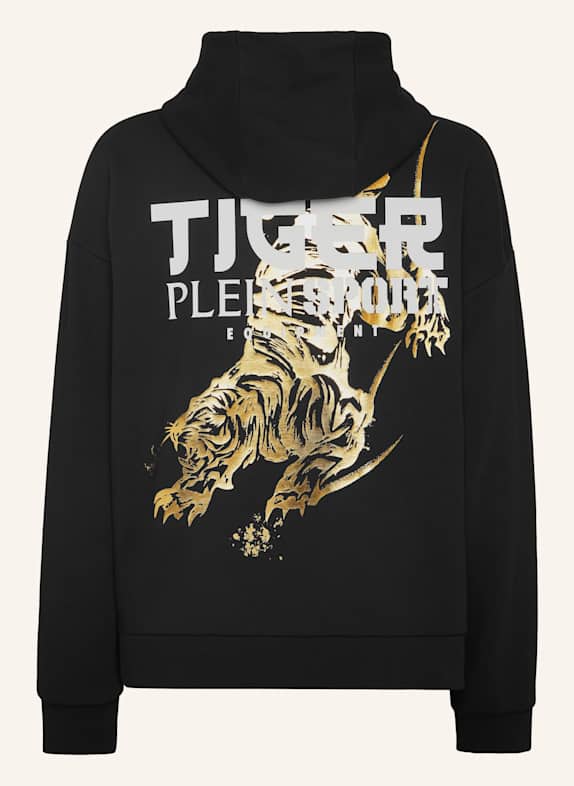 PLEIN SPORT Hoodie TIGER TOKYO SCHWARZ