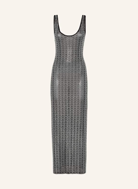 PHILIPP PLEIN Maxikleid SCHWARZ