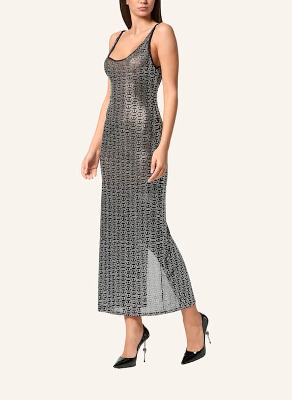 PHILIPP PLEIN Maxikleid SCHWARZ