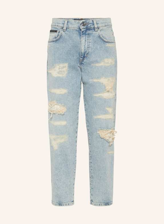 PHILIPP PLEIN Jeans Mom Fit BLAU