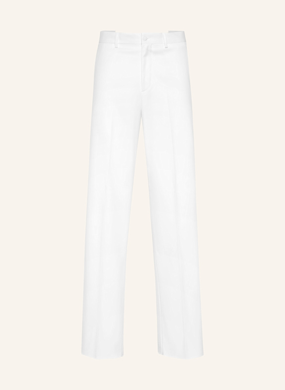 PHILIPP PLEIN PHILIPP PLEIN Wool Wide Leg Trousers WEISS