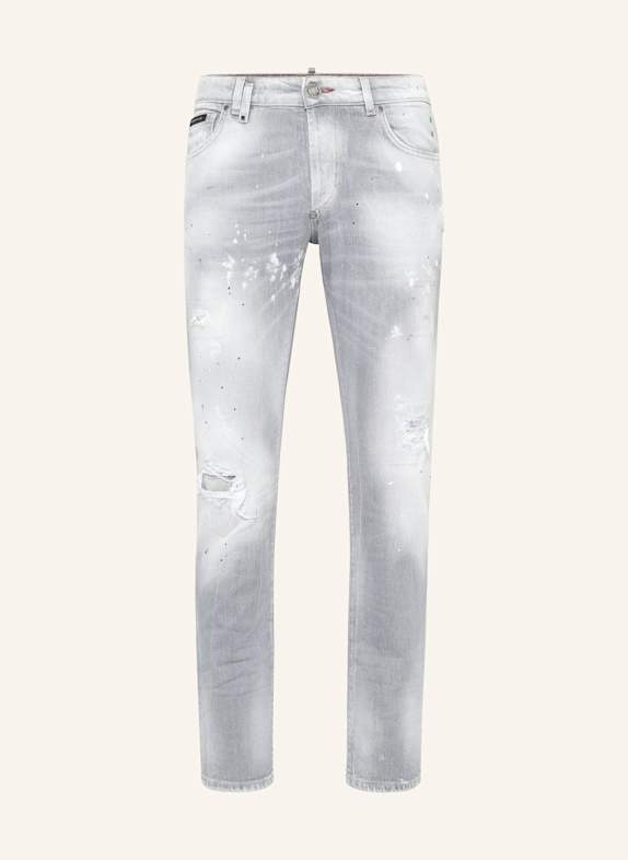 PHILIPP PLEIN PHILIPP PLEIN Jeans Regular Fit SMILE HELLGRAU