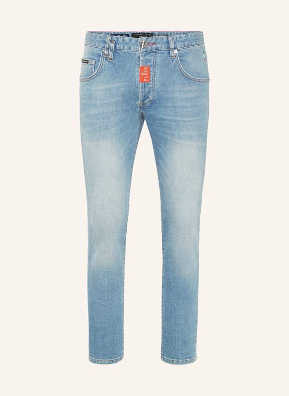 PHILIPP PLEIN PHILIPP PLEIN Denim Skinny Fit Trousers Hexagon HELLBLAU