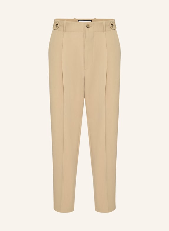 PHILIPP PLEIN PHILIPP PLEIN Wool Trousers Chinos Classic Fit BEIGE