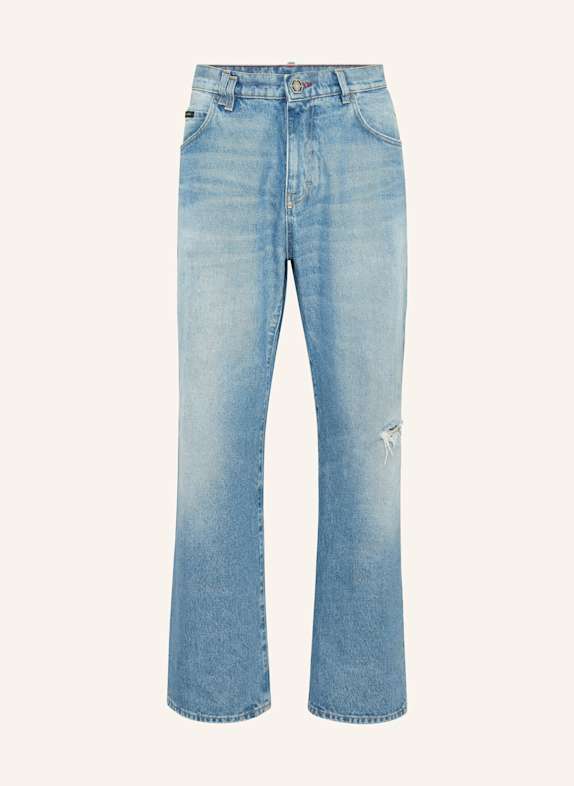 PHILIPP PLEIN Beach Boy Fit SIGNATURE BLAU
