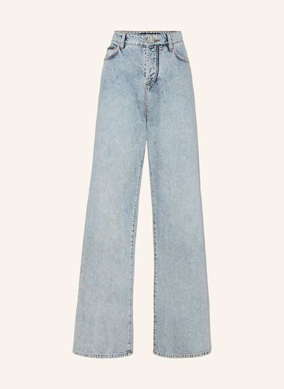PHILIPP PLEIN PHILIPP PLEIN Denim Skater Fit Trousers HELLBLAU/ BLAU