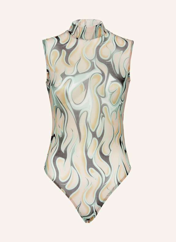 PHILIPP PLEIN PHILIPP PLEIN Bodysuit FLAME ROSÉGOLD/ SCHWARZ