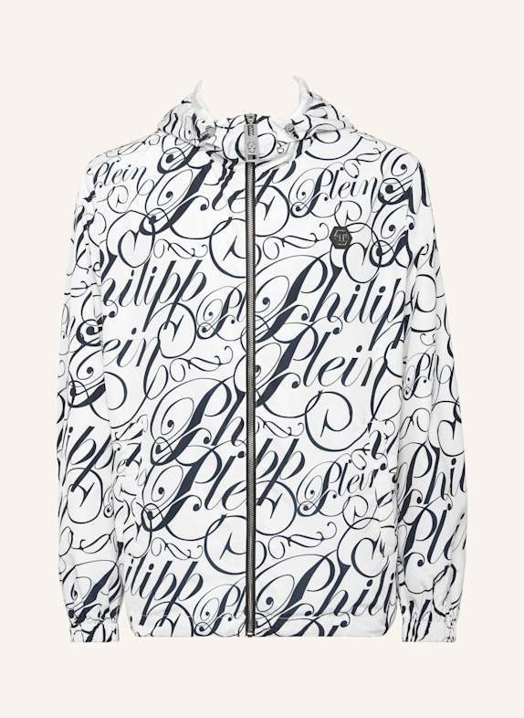 PHILIPP PLEIN PHILIPP PLEIN Nylon Jacket WEISS/ DUNKELBLAU