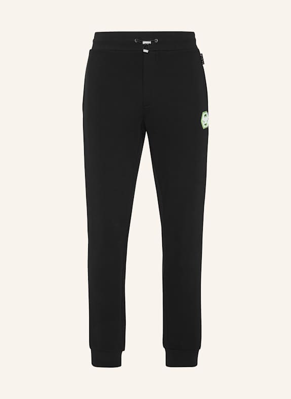 PHILIPP PLEIN PHILIPP PLEIN Jogging Pants Iconic Plein SCHWARZ/ GRÜN