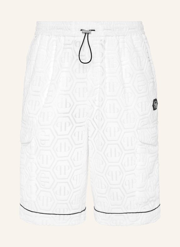PHILIPP PLEIN PHILIPP PLEIN Short Trousers Monogram WEISS